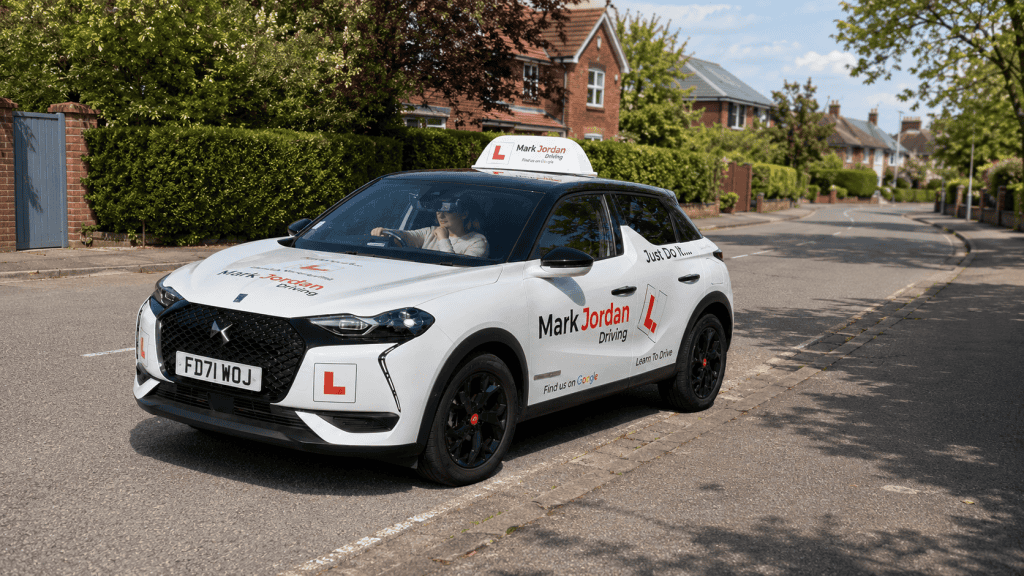 driving test with Mark Jordan Driving School