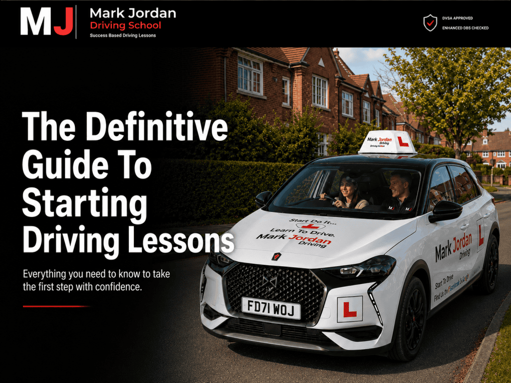 Mark Jordan Driving School learner car in Burton upon Trent for the Learning to Drive in Burton complete guide